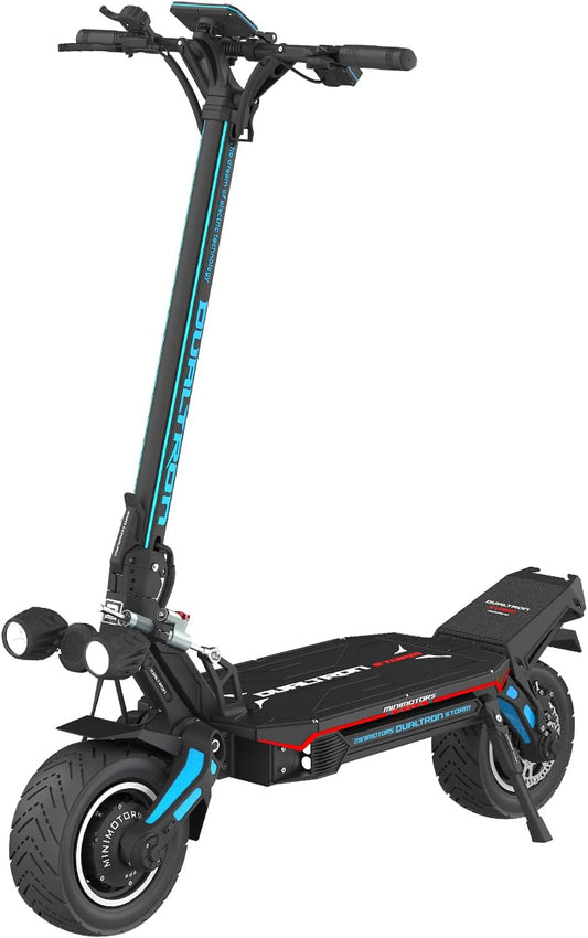 Minimotors - Dualtron Storm Limited 84 V / 45 Ah Elektroroller für Erwachsene, 500-W-Motoren, Reichweite Bis zu 180 km, 20 km/h, schnell, leistungssta
