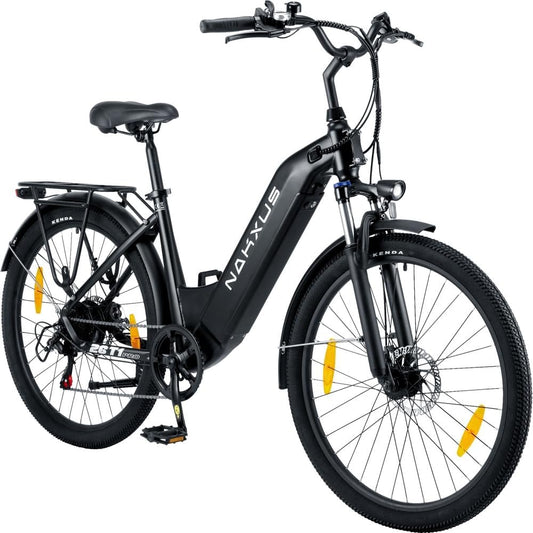 26T1 Elektrofahrrad 26 Zoll E-Bike, 36V 18.2Ah Akku herausnehmbar, 250W Motor, LCD-Display, 7-Gang, Reichweite 90-130 km, 25 km/h, IPX5 wasserdicht fü