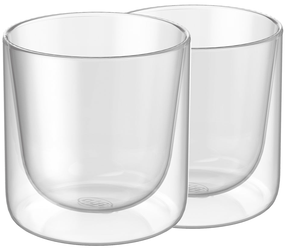 alfi Trinkglas-Set GLASSMOTION, doppelwandig, 190 ml