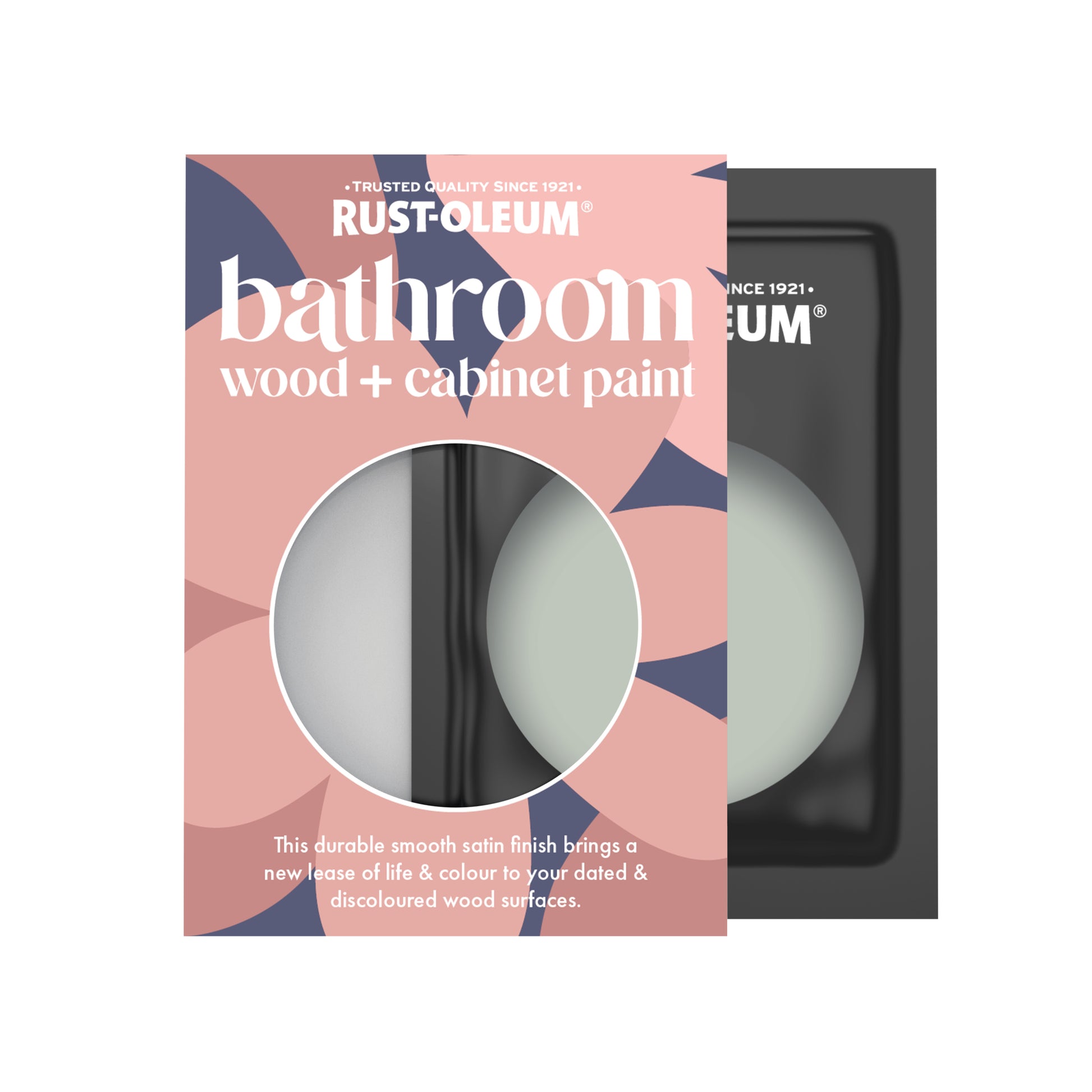 Rust-Oleum Green Satin Bathroom Wood & Cabinet Paint - Chalk Green 10ml