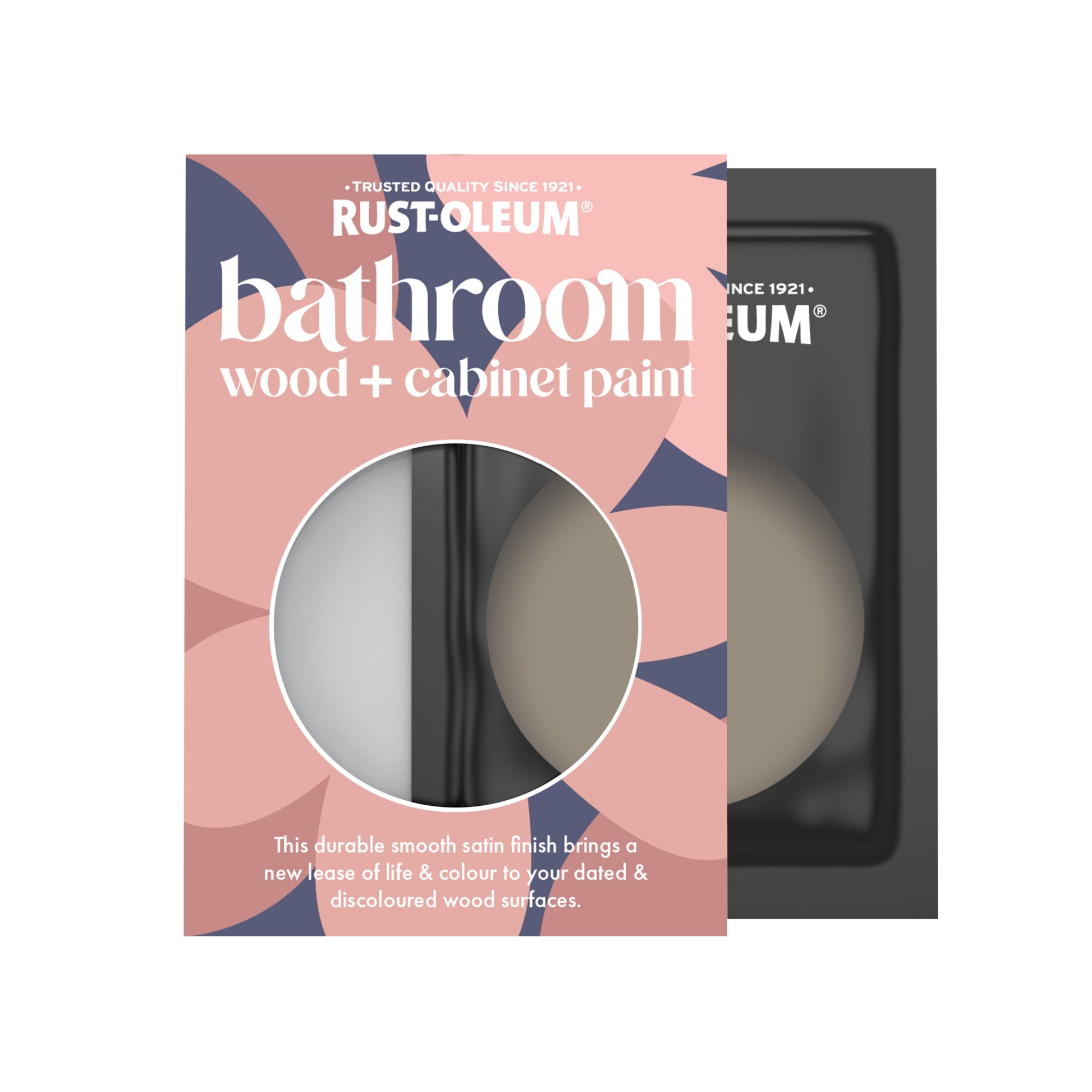 Rust-Oleum Brown Satin Bathroom Wood & Cabinet Paint - Cocoa 10ml