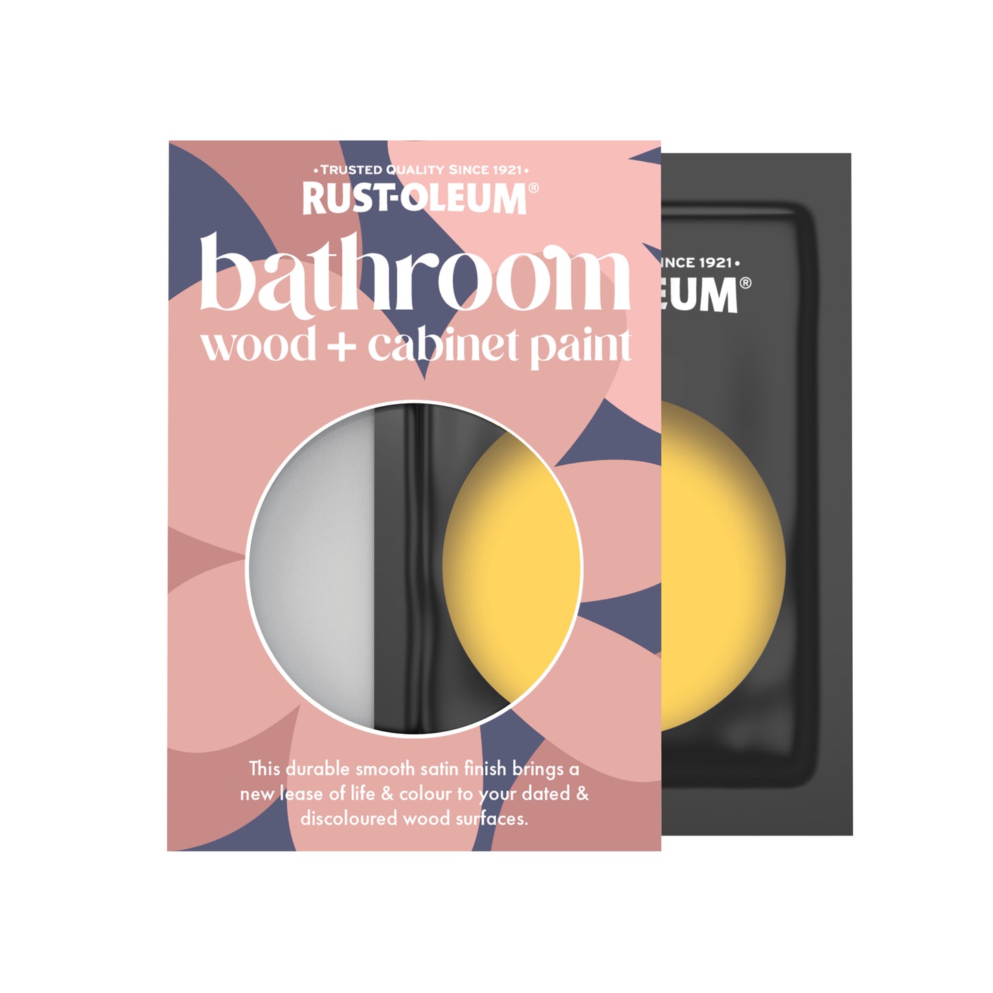 Rust-Oleum Yellow Satin Bathroom Wood & Cabinet Paint - Lemon Jelly 10ml