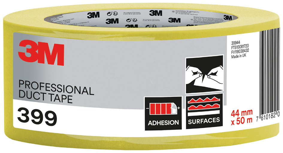 3M Betongewebeband 399, 44 mm x 50 m, gelb