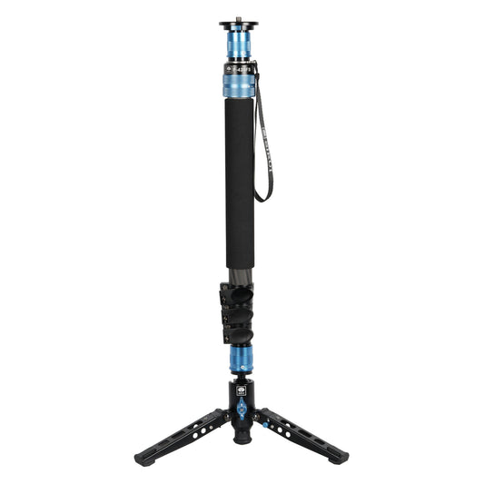 SIRUI P-424FS Carbon Einbeinstativ 160 cm mit Fliplocks + Standspinne