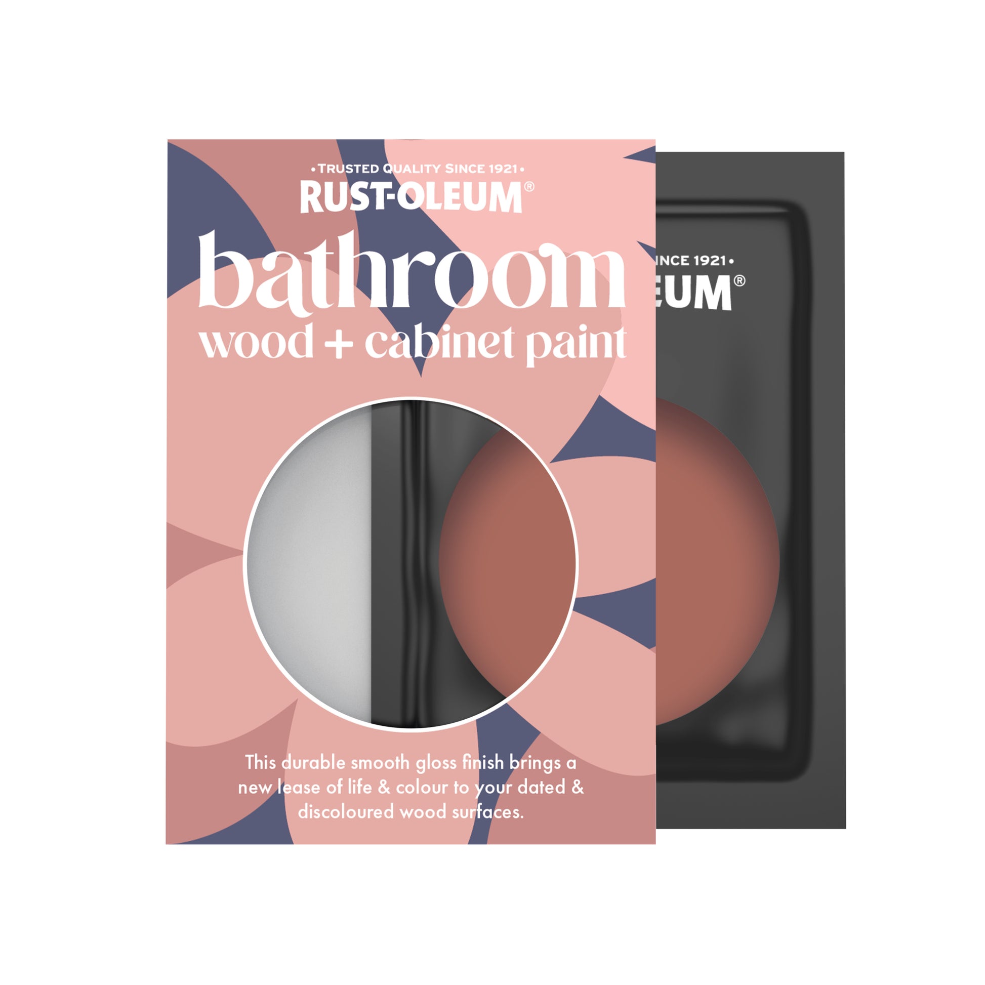 Rust-Oleum Red Gloss Bathroom Wood & Cabinet Paint - Salmon 10ml