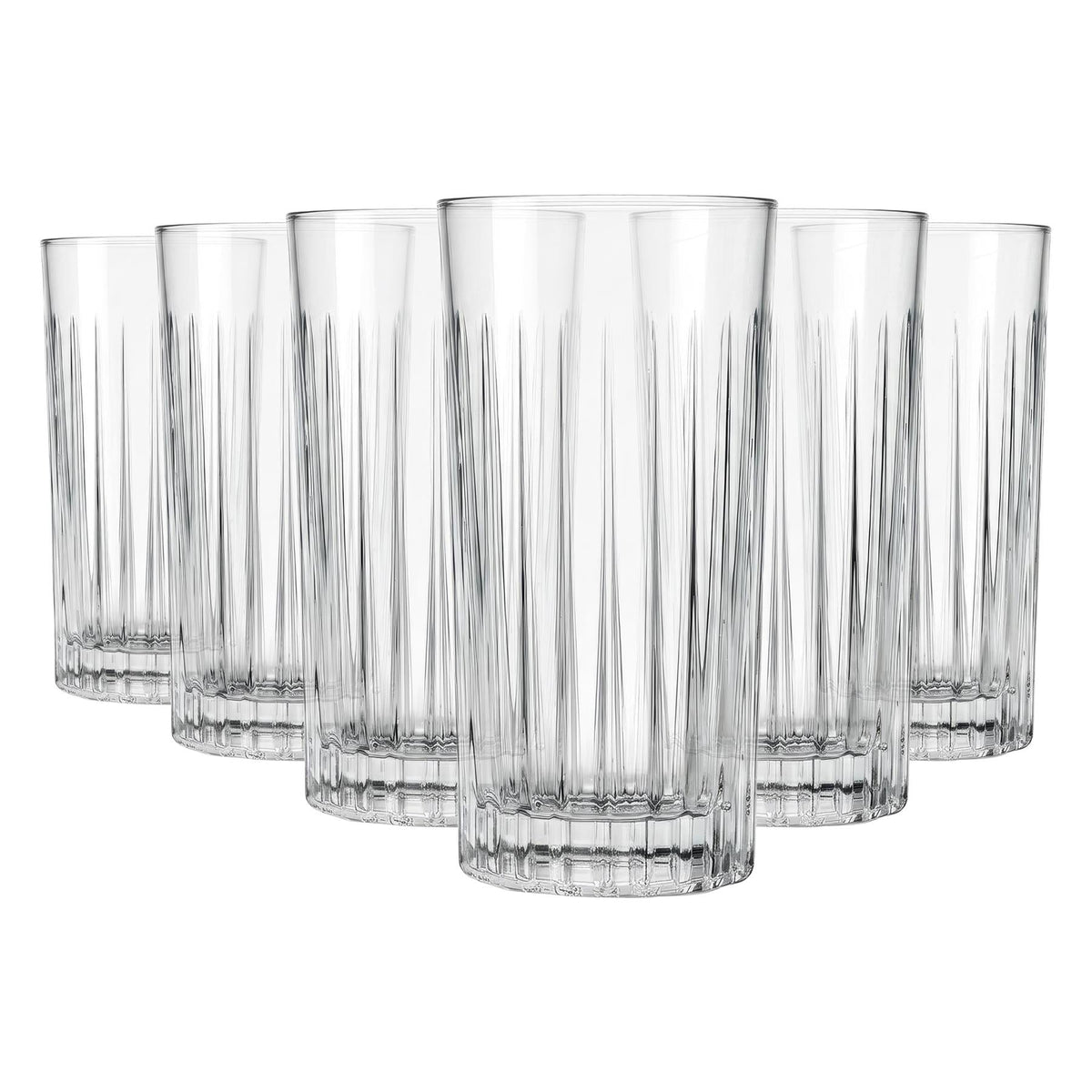 440ml Timeless Crystal Highball Glasses - Pack of Six