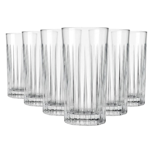 440ml Timeless Crystal Highball Glasses - Pack of Six