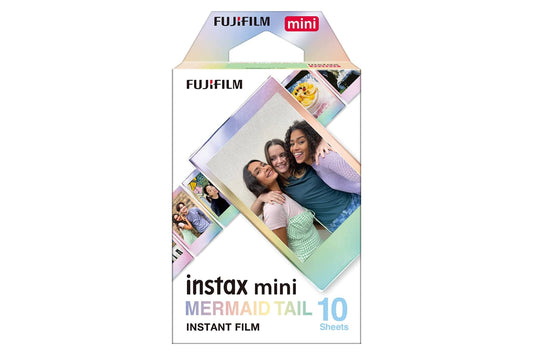 Fujifilm Instax Mini Instant Photo Film - Mermaid Tail - Pack of 10