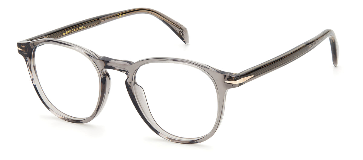 DAVID BECKHAM DB 1018 KB7 Man Optical frames Acetate Grey  Round