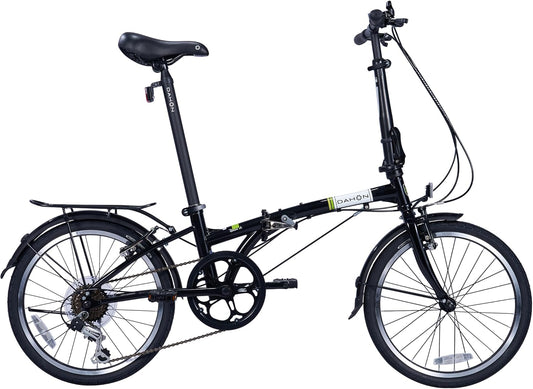 DAHON Dream D6 Klappfahrrad Erwachsene 20 Zoll, 6 Gang schaltung, V-Bremsen Faltbares Citybike für Pendler
