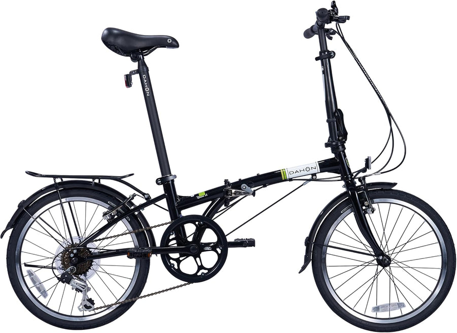 DAHON Dream D6 Klappfahrrad Erwachsene 20 Zoll, 6 Gang schaltung, V-Bremsen Faltbares Citybike für Pendler