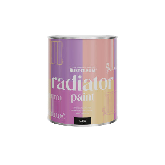 Rust-Oleum Purple Gloss Radiator Paint - Babushka 750ml