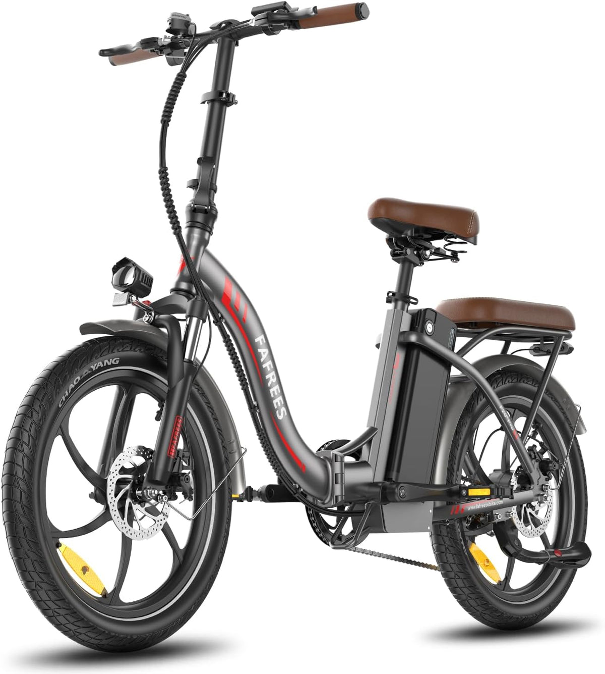 Fafrees E-Bike Klapprad, 20 Zoll Elektrofahrrad mit 22.5Ah Akku, Bis zu 100 km Reichweite & 25 km/h,Fatbike 7S, Für Herren und Damen, F20+ Pro E Bike 