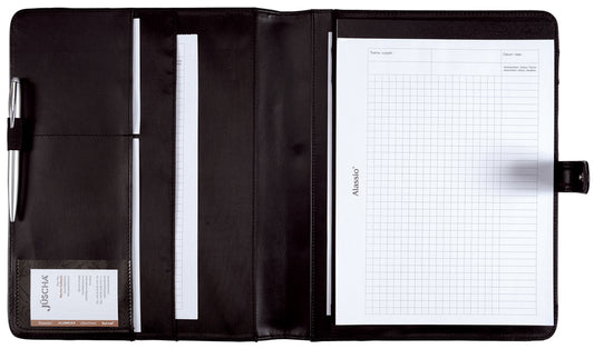 Alassio Schreibmappe , FANO, , A4, FINEtouch-Lederimitat