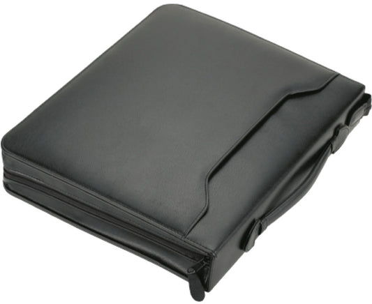 Alassio Ringbuchmappe , OSI, , A4, Lederimitat, schwarz
