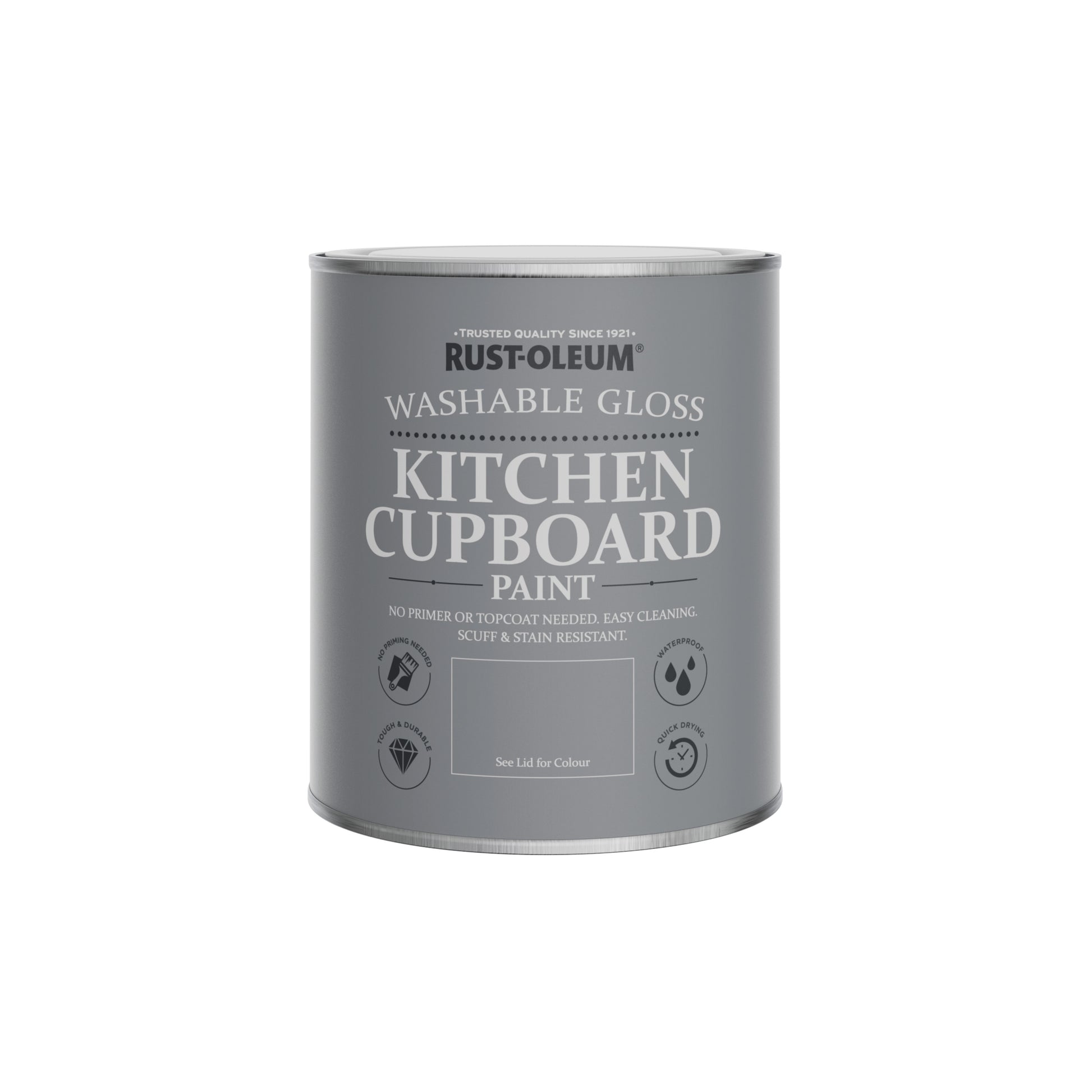 Rust-Oleum Purple Gloss Finish Kitchen Cupboard Paint - Babushka 750ml