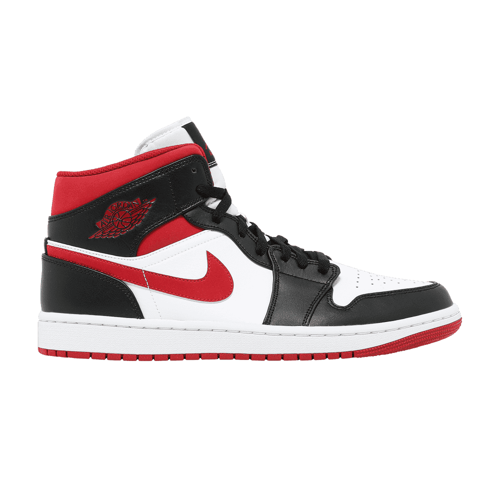 Air Jordan 1 Mid Gym Red Black White - 40.5 / Standard