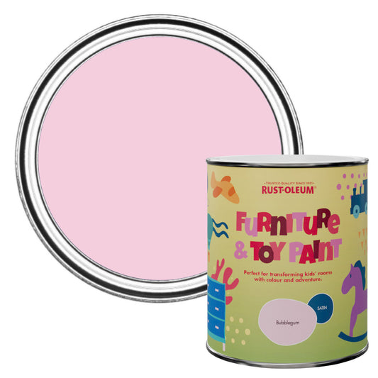 Rust-Oleum Satin Furniture & Toy Paint - Bubblegum
