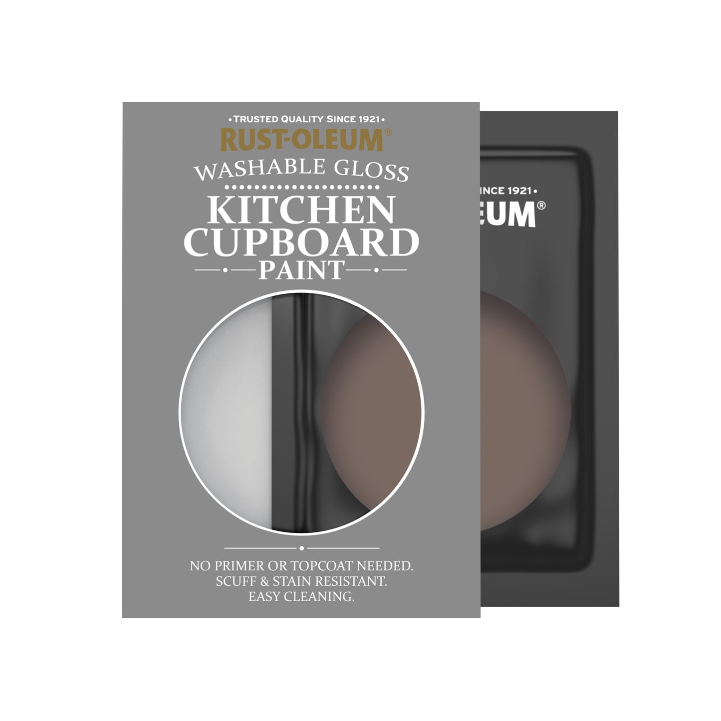 Rust-Oleum Brown Gloss Kitchen Cupboard Paint - River's Edge 10ml