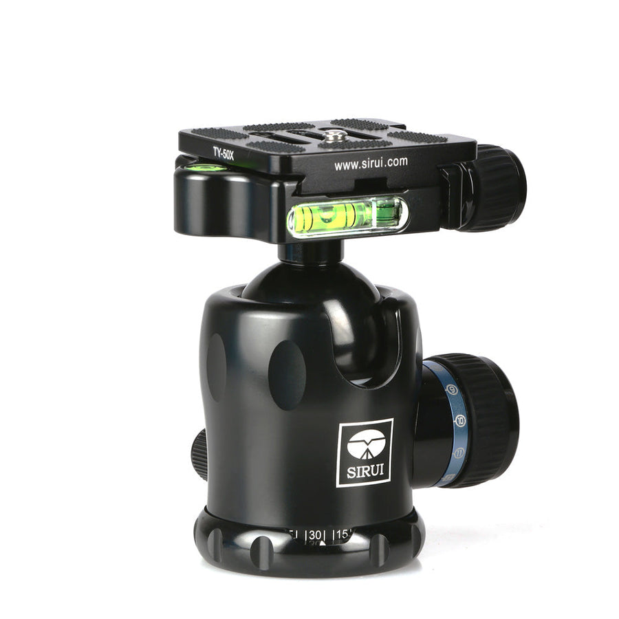 SIRUI K-10X Profi-Kugelkopf Alu schwarz (93mm hoch) - KX-Serie