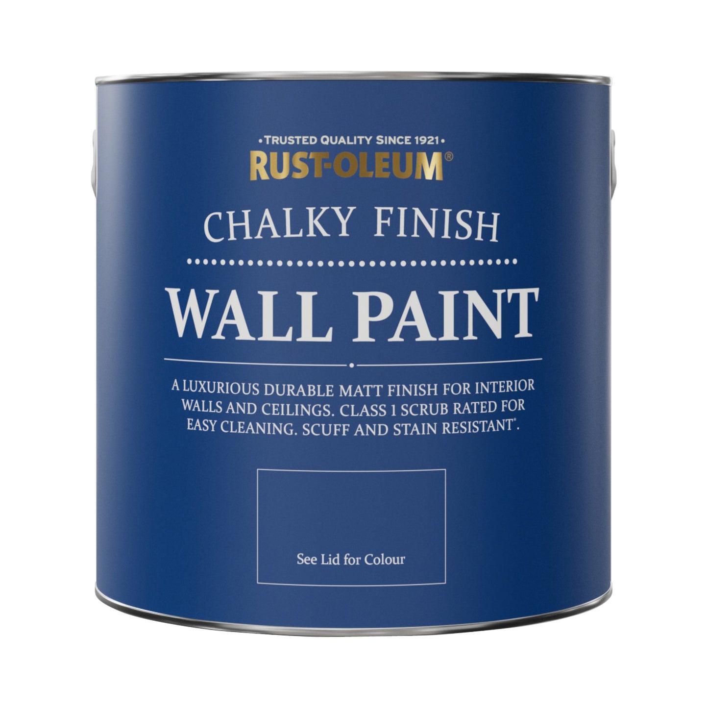 Rust-Oleum Chalky Finish White Wall & Ceiling Paint - Still 2.5L