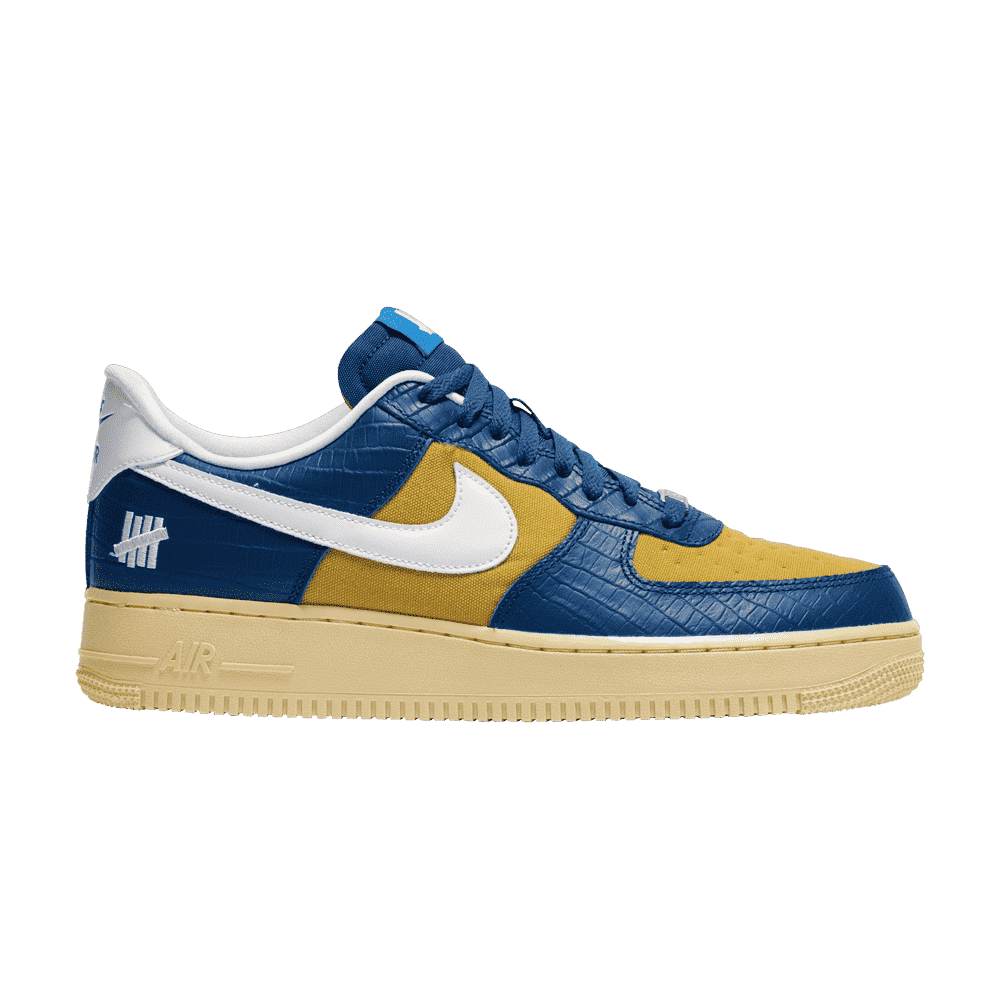 Nike Air Force 1 Low SP Undefeated 5 On It Blue Yellow Croc - 36 / Standard
