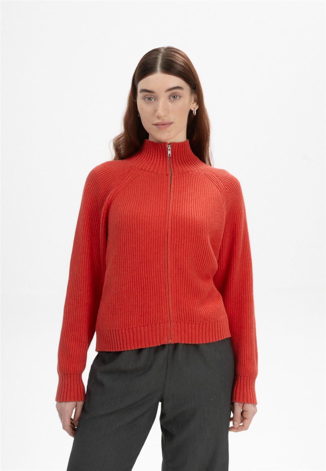 Rippstrick Cardigan Modell: Kamuka
