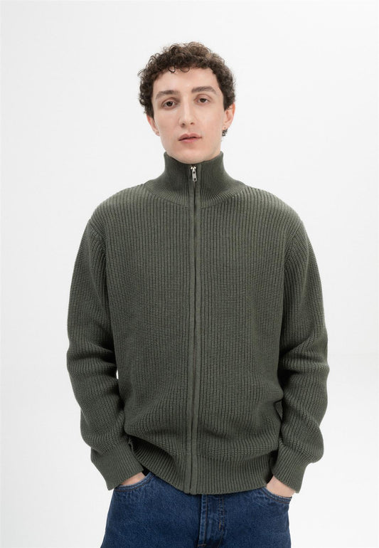 Rippstrick Jacke Modell: Taksh