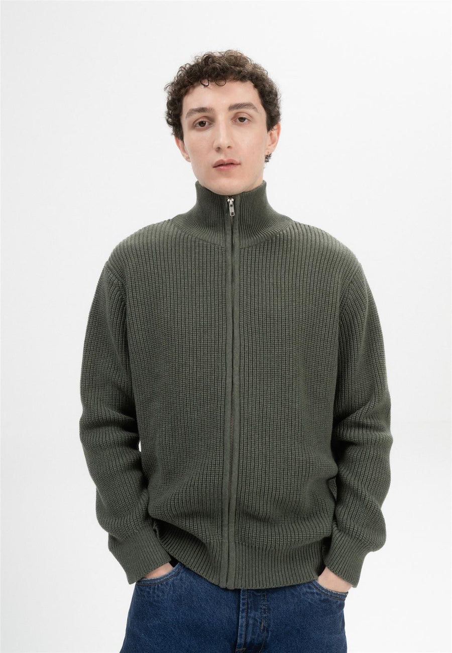 Rippstrick Jacke Modell: Taksh