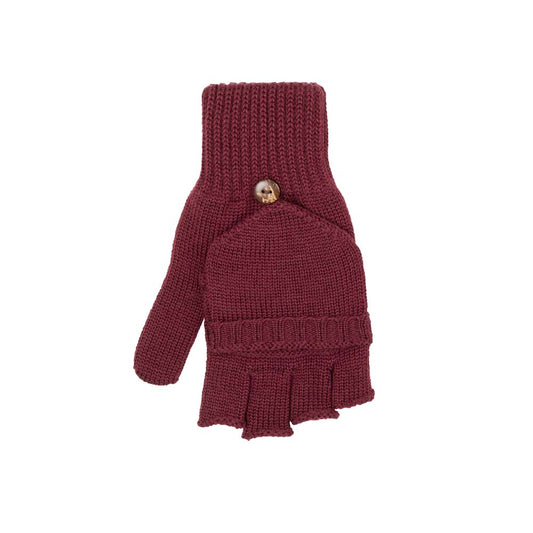 Merino-Halbfingerhandschuh GOTS