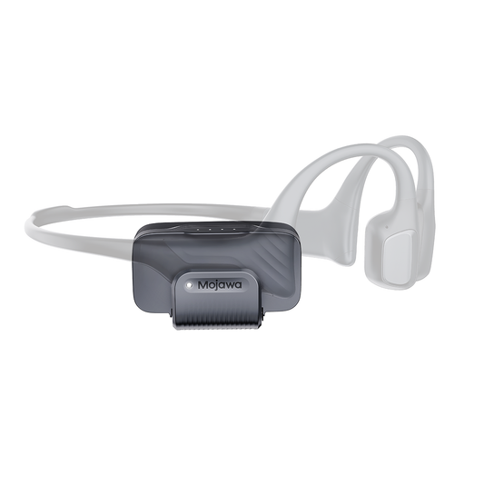 Charging Clip for Purra Series Bone Conduction Sports Headphones, 550mAh Portable Magnetic Charger - Black