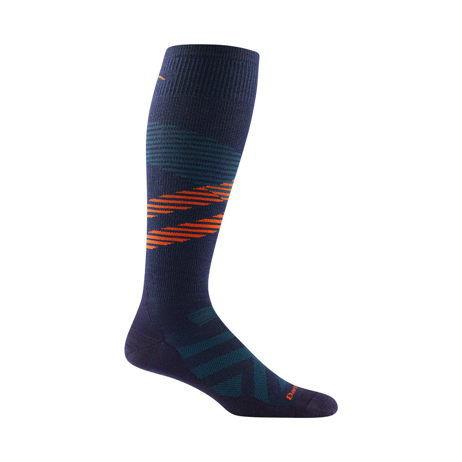 Darn Tough Mens Knee High Merino Wool Ultra-Lightweight Ski Snowboard Socks L / Eclipse – Lifetime Guarantee