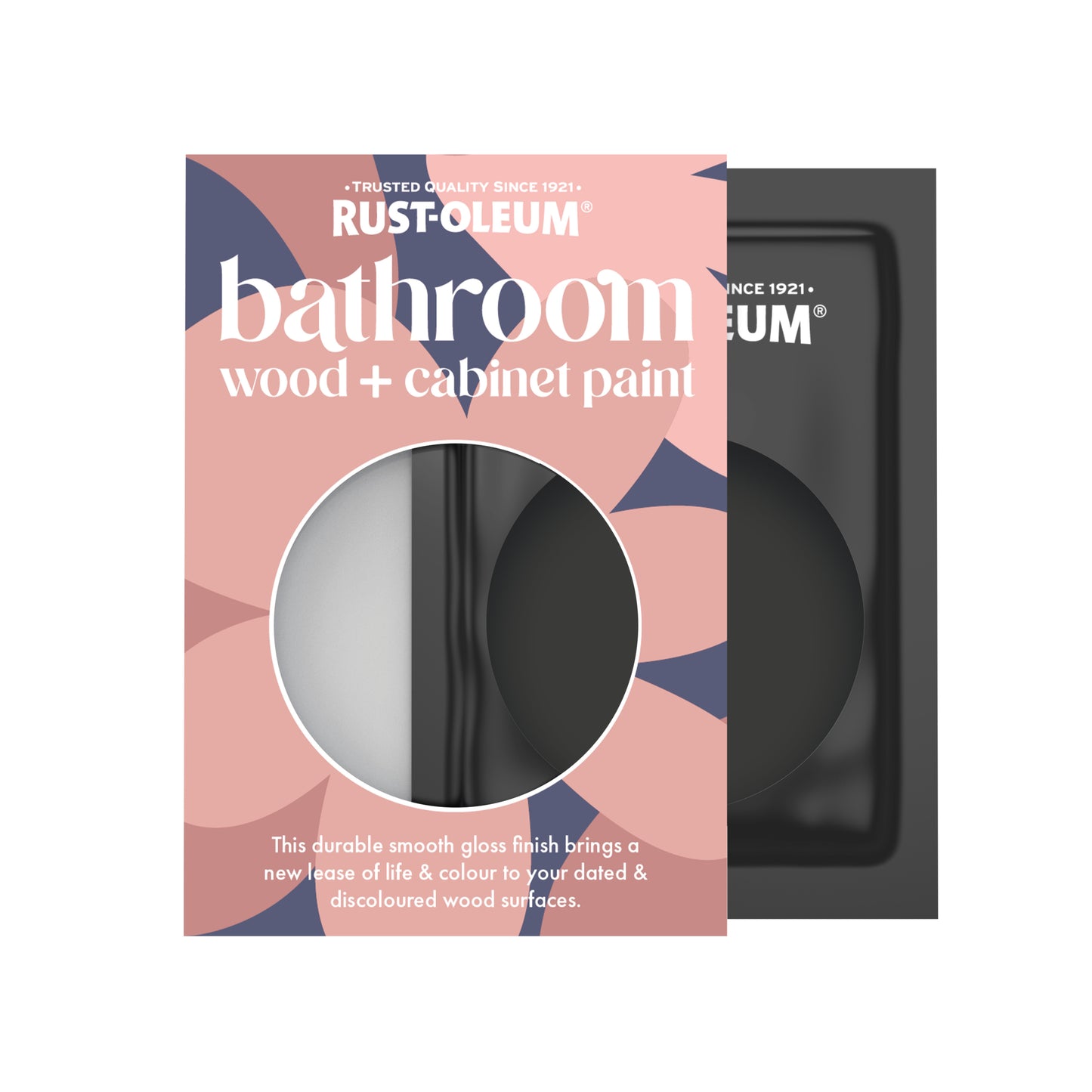Rust-Oleum Black Gloss Bathroom Wood & Cabinet Paint - Dark Magic 10ml