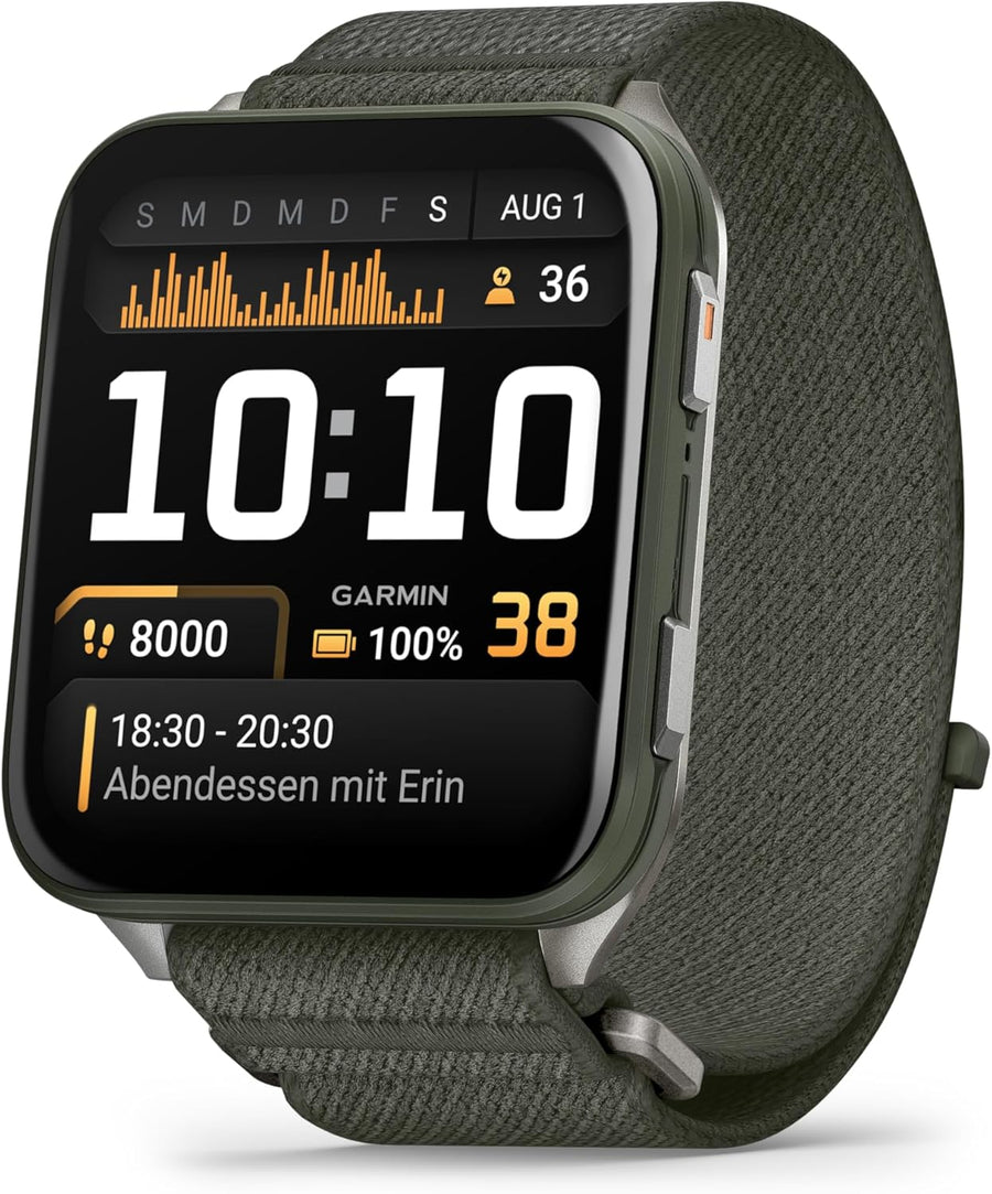 Garmin Venu X1 51mm - Fitness-Smartwatch, 2" AMOLED-Display, bis zu 8 Tage Akkulaufzeit, 100+-Sport-Apps, 24/7 Health- und Wellnessfunktionen, Telefon