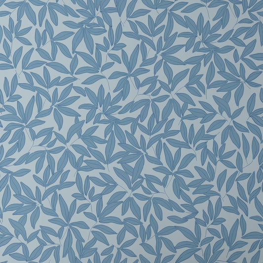12FT REMOVABLE - Scattered Leaf - BLUE