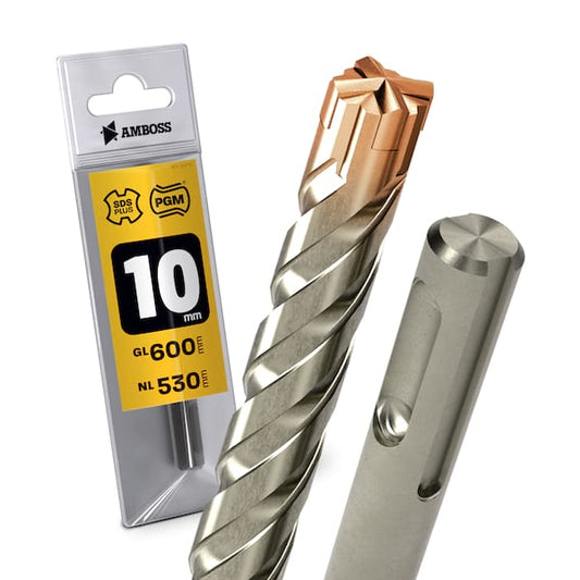 1x Bohrer SDS Plus Schaft - Ø:10 mm - GL: 600 mm