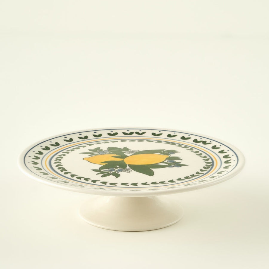 Limoncello Ceramic Cake Stand