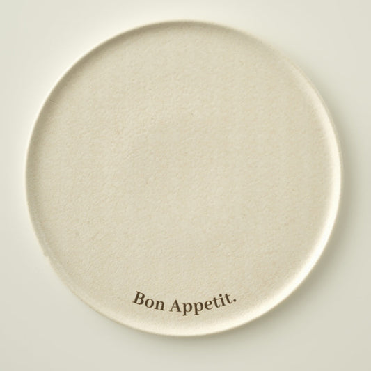 Bon Appétit Pizza Plate