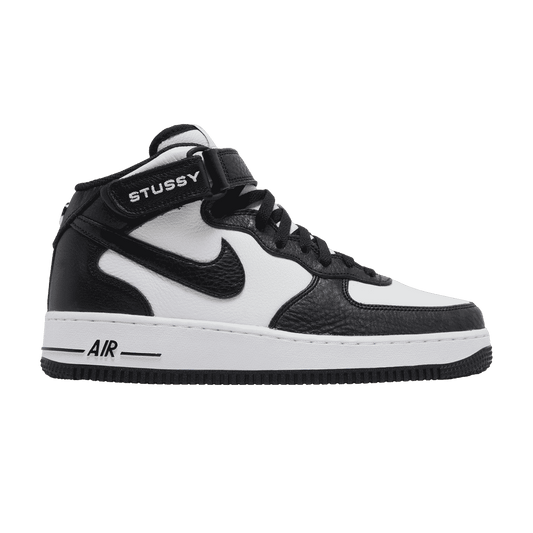 Nike Air Force 1 Mid Stussy Light Bone Black - 35.5 / Standard