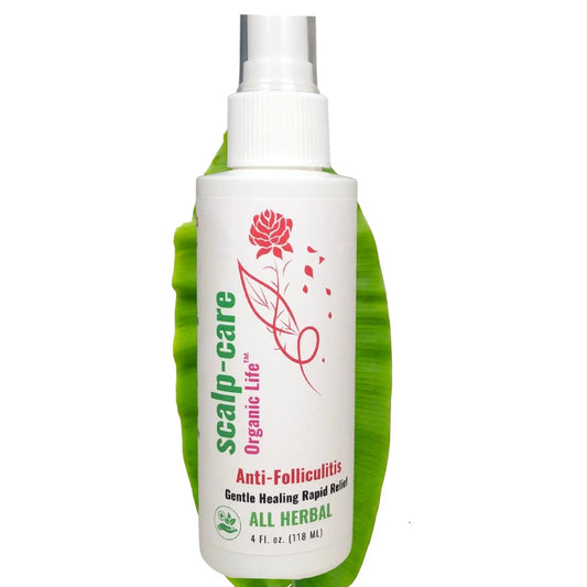 Herbal Dermatitis Dry Shampoo for Itchy Scalp - Folliculitis &amp; Dandruff Haircare