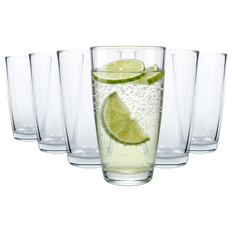 400ml Conical Highball Glasses - Pack of Six