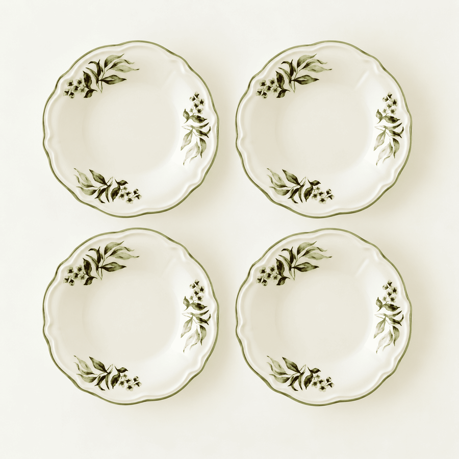 Julia Stoneware Salad Plates (Set of 4)