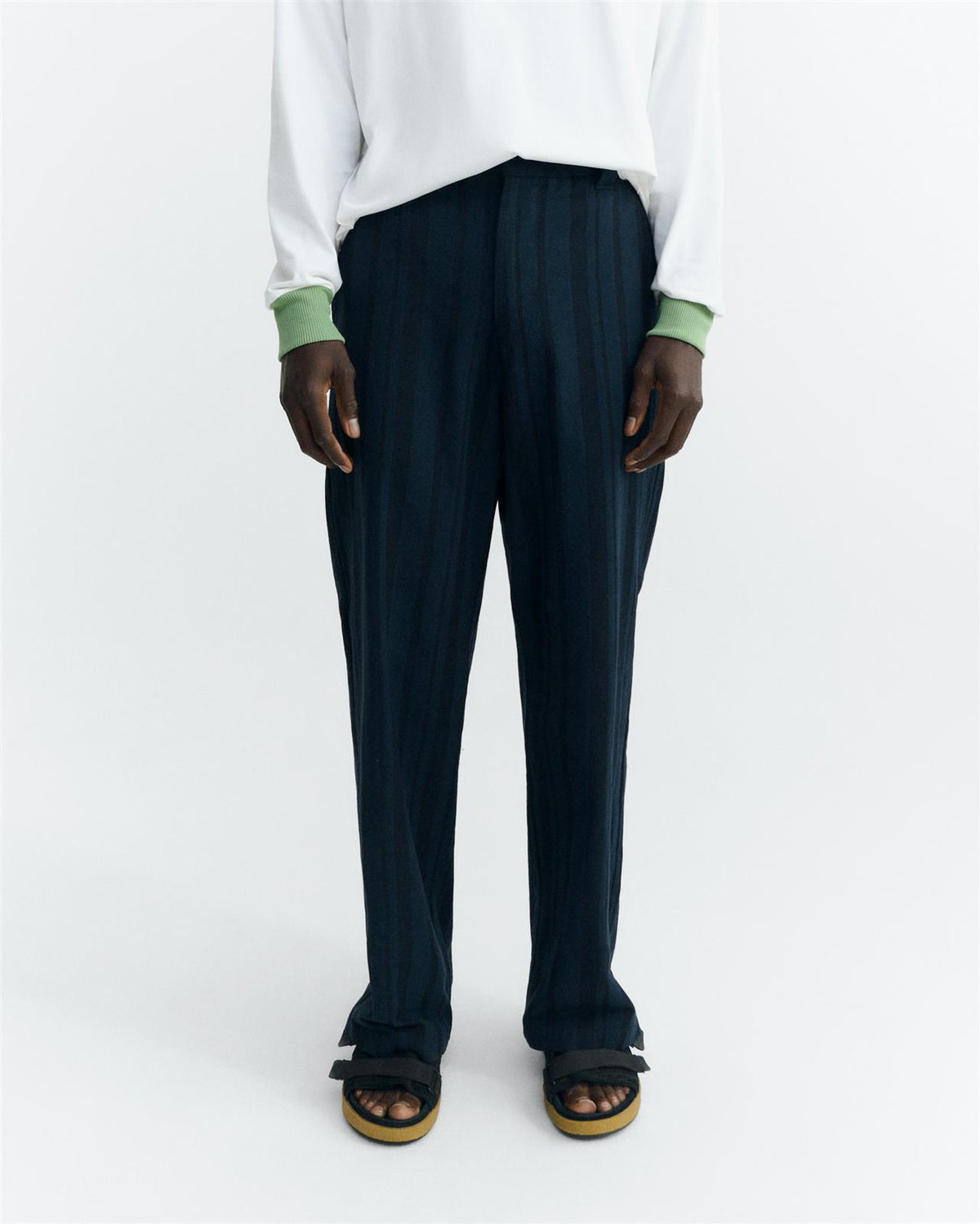 Gestreifte Stoffhose Modell: Marc
