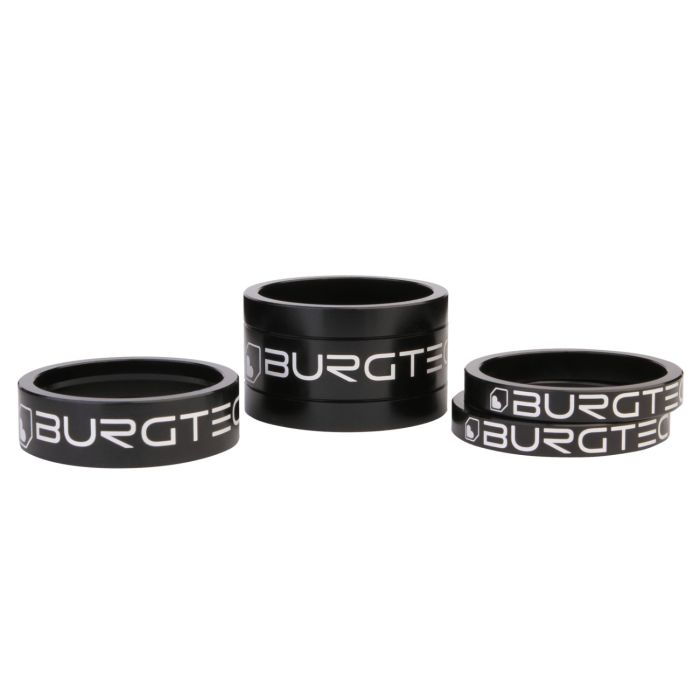 Burgtec Stem Spacer Kit - Burgtec Black