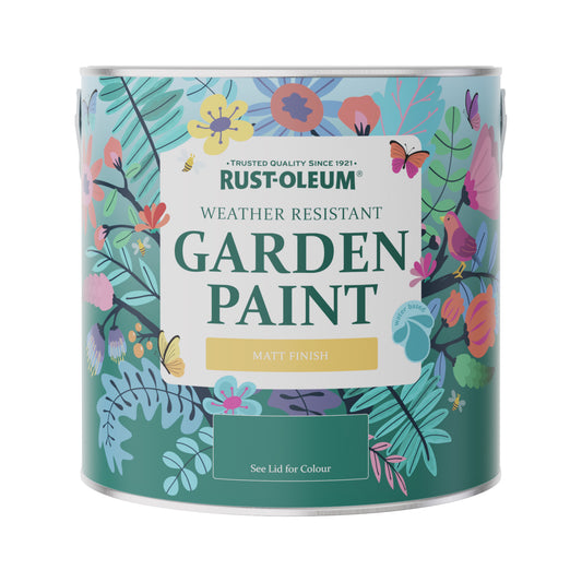 Rust-Oleum Yellow Matt Finish Garden Paint - Dijon 2.5L