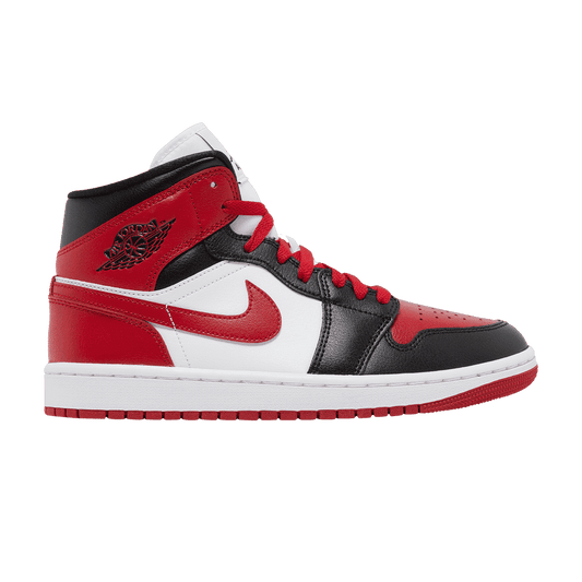 Air Jordan 1 Mid White Bred Toe - 35.5 / Standard