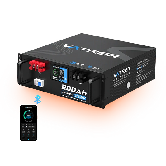 【Pre-order】Vatrer 24V 200Ah Lithium Server Rack Battery for Off Grid Solar and Home Energy Storage