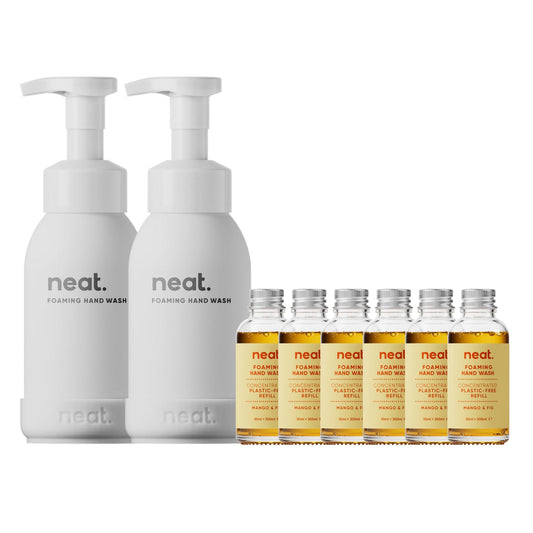 Neat Foaming Hand Wash Bundle, Mango & Fig
