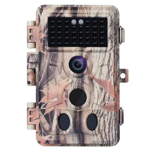 Wildkamera 64MP 2304*1296p mit Bewegungsmelder Nachtsicht Max. Entfernung bis 90 Füße, 0,1s Schnelle Trigger Geschwindigkeit，IP66 Wasserdichter| A262