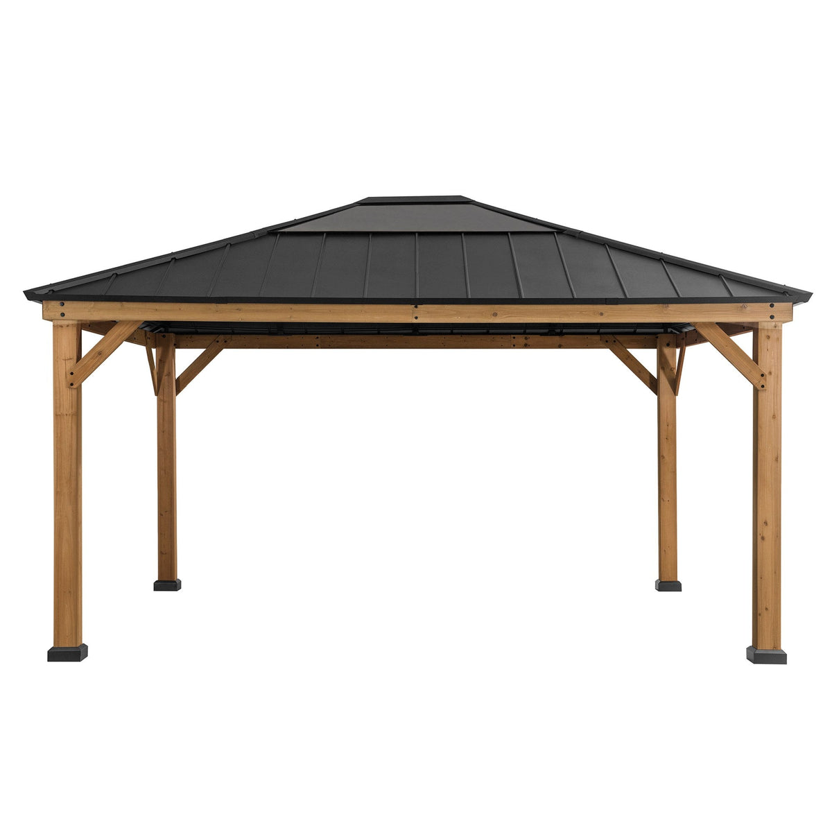 ERNIR Cedar Wood Gazebo 393cm x 452cm